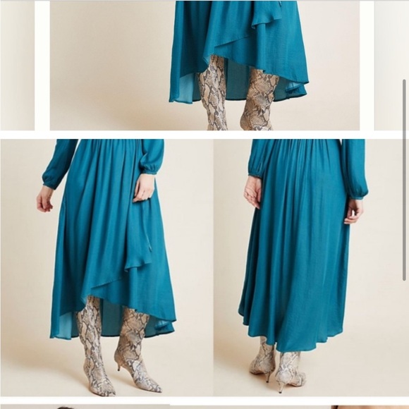 Gorgeous ANTHROPOLOGIE green dress - Picture 14 of 16